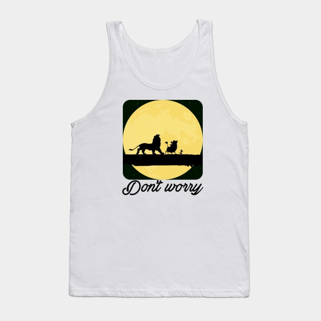 Don't Worry Tank Top by Purwoceng